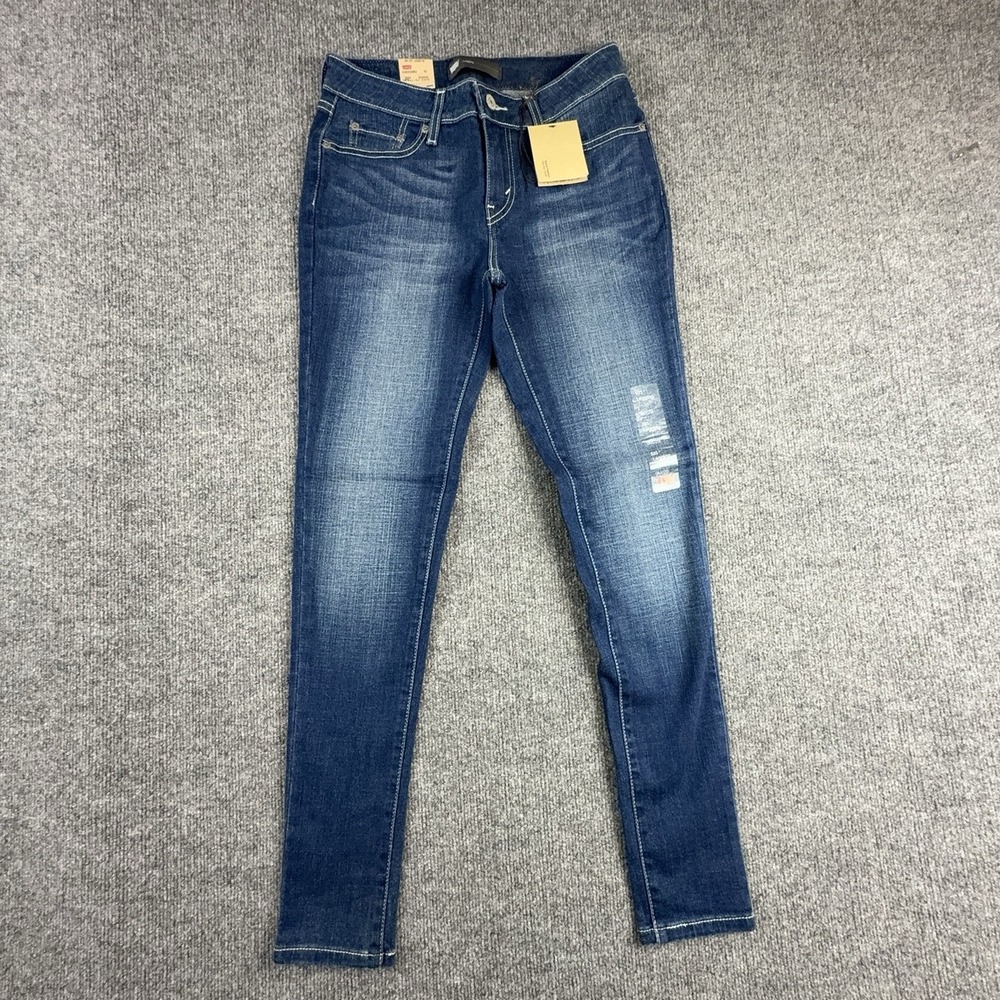 Levi's 535 Legging Jeans Women's 29 Medium Wash Blue Mid Rise Jegging Stretch